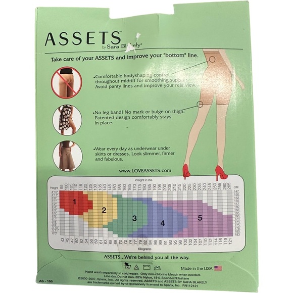 Assets by Sara Blakey Women’s High Waisted Mid-Thigh Shaper - Picture 2 of 6